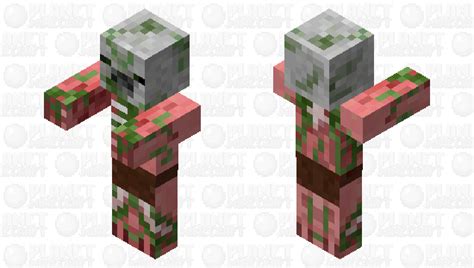 Zombie Pigman Minecraft Mob Skin