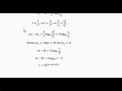 Physics - Magnitude equation proof + distances in space - YouTube