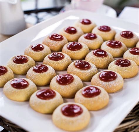 Jam Drop Biscuits - Matt Moran | Jam drop biscuits, Jam drops recipe ...