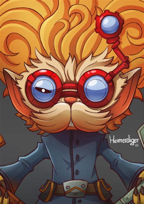 Heimerdinger New VFX by LataeDelan on DeviantArt