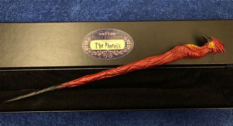 Fawkes Phoenix Wand 14", Harry Potter Design Collection Wizarding World Hogwarts | eBay