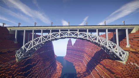 Canyon Arch Bridge Minecraft Map