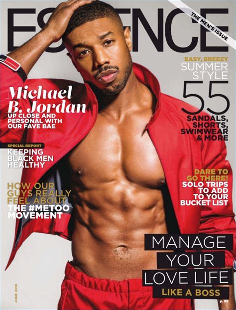 Michael B. Jordan | Essence | 2018 | Cover | Photo Shoot | The Fashionisto