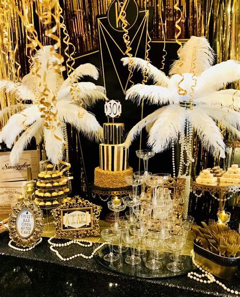 Golden the great gatsby theme party theme ideas – Artofit