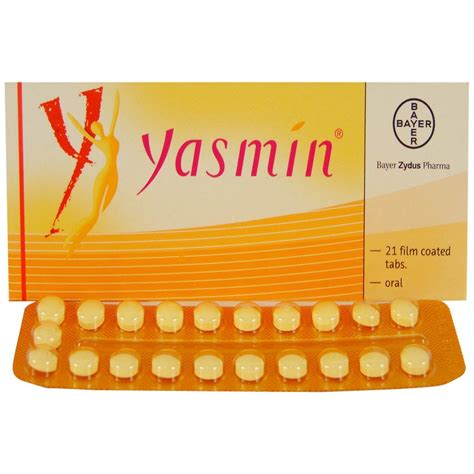 Yasmin Tablets, For Personal, Packaging Type: Strip, Rs 100/pack | ID: 11713670255