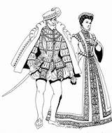 Tudor Coloring Pages sketch template