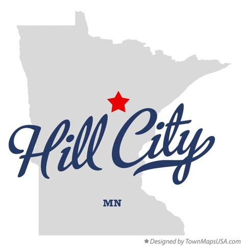 Map of Hill City, MN, Minnesota