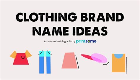 How To Come Up With An Authentic Name For Your Clothing Brand | Online Clothing Study