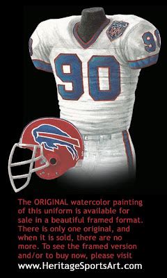 Buffalo Bills Uniform and Team History | Heritage Uniforms and Jerseys ...