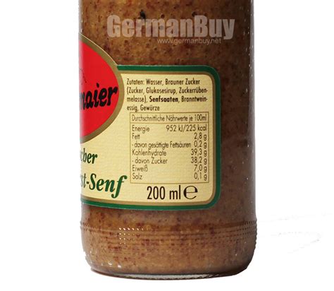 Händlmaier’s Original Bavarian Weisswurst Sweet Mustard | Buy German