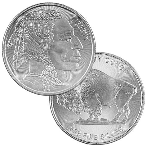 Buy 1 Oz Silver Buffalo Rounds Online · Money Metals®