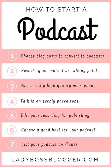 How To Start A Podcast | Podcast tips, Podcast topics, Podcasts