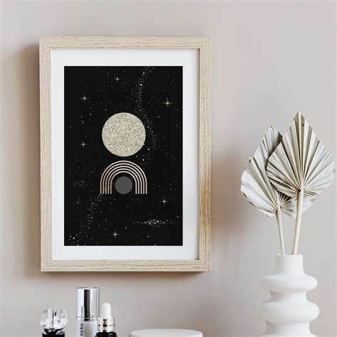 The Rainbow Moon Art Print – Terra Soleil