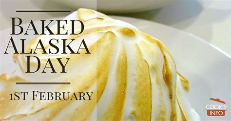 Baked Alaska Day - CooksInfo