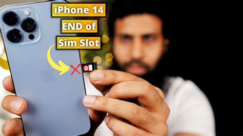 iPhone 14 will not have a SIM CARD slot 😱 - YouTube