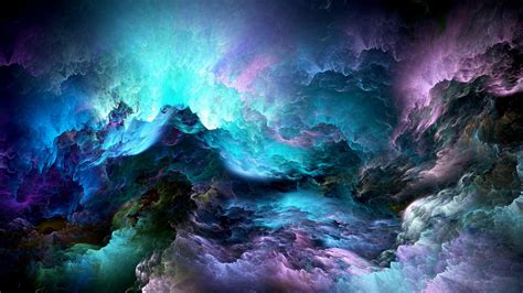 Colorful Space Digital Art Abstract Wallpapers - Wallpaper Cave