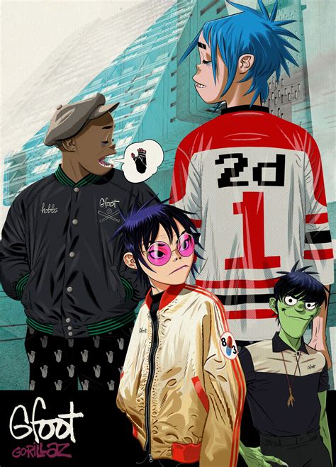 We speak to Gorillaz drummer Russel about the band’s debut clothing ...