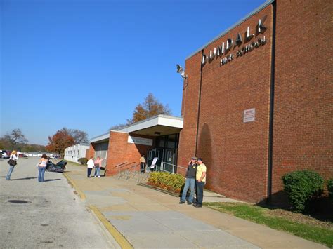 Blue Skies Over Dundalk Maryland: Year 2013 Photos of Old Dundalk High School