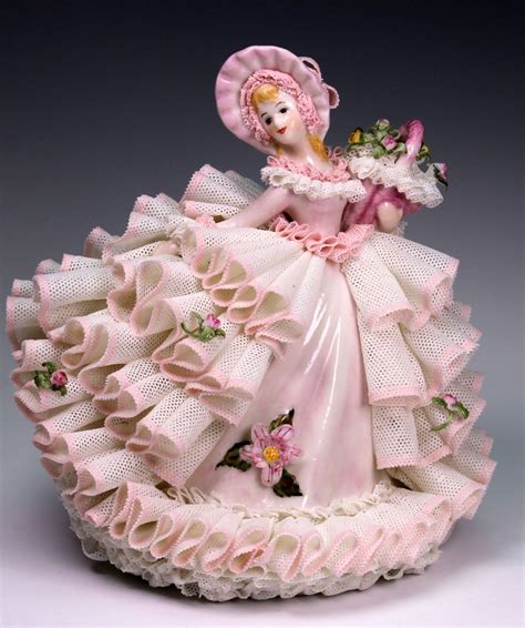 Antique Porcelain Dolls, Dresden Porcelain, Porcelain Art, Dresden Dolls, Tissue Paper Flowers ...