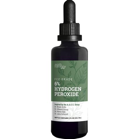 6% Hydrogen Peroxide - AGES (Dr. Ardis, Dr. Group, Dr. Ealy, Dr. Schmidt) – Earth Harmony Retail