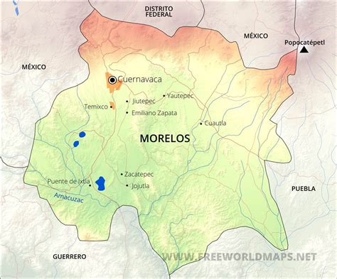 Morelos Map