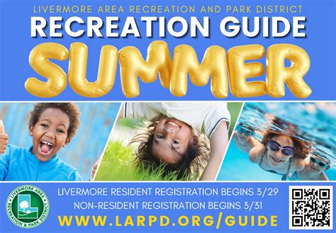 Livermore Resident Summer Registration Begins at 9am - Livermore Area Recreation and Park District