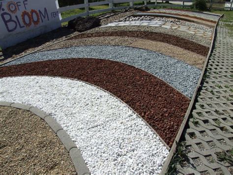 Different Color Gravel Samples | Gravel landscaping, Landscape stone ...