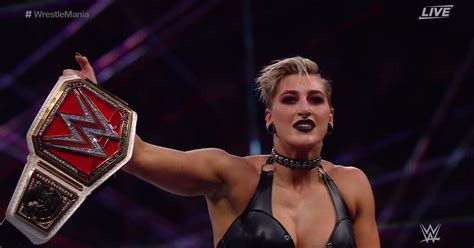 WrestleMania 37 results: Rhea Ripley wins the Raw Women’s title ...