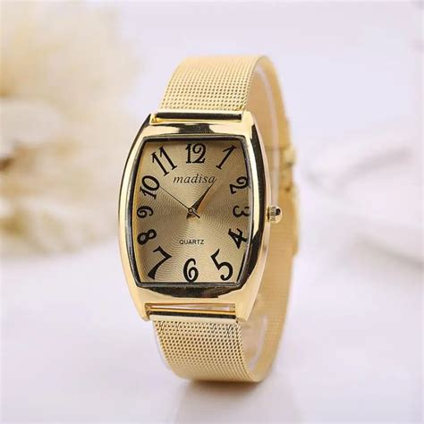 Aliexpress.com : Buy Women Watches Gold 2017 Luxury Stainless Steel ...