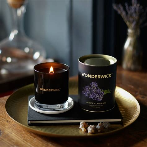 Wonderwick™ Noir Crackling Wooden Wick Scented Candle By The Country Candle Company ...