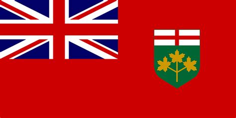 Clipart - flag of Ontario Canada