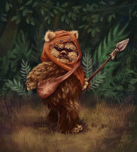 StarWars, Ewoks by Chehorda on DeviantArt