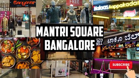 Mantri Mall Malleshwaram | Mantri Square mall | Costliest Food in Bangalore |Rajdhani | Travel ...