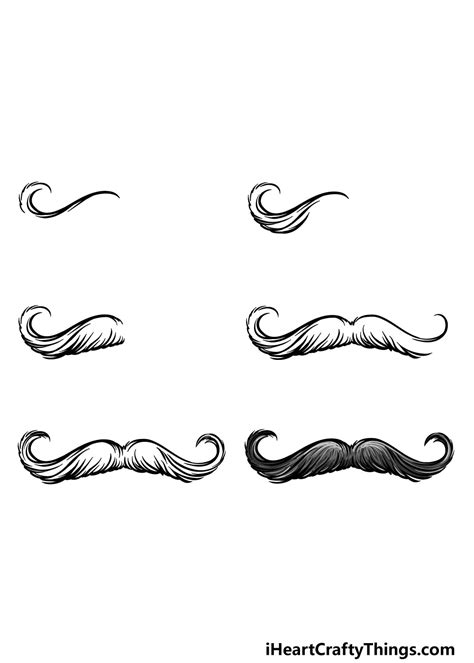 Moustache Drawing