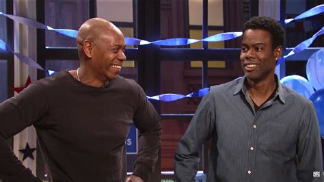 'SNL' host Dave Chappelle, surprise guest Chris Rock relive election ...