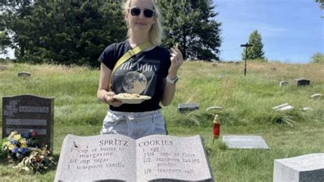 This Woman Has A Strange Baking Hobby Which Involves Graveyard Recipes