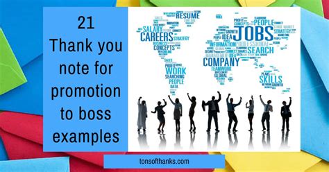 21 Thank you note for a promotion to boss examples