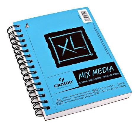 Sketchbook Cuaderno De Dibujo Acuarela Y Seco Canson - $ 435.00 en Mercado Libre