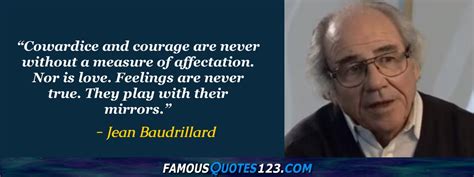 Jean Baudrillard Quotes on Observation, People, Politics and Love