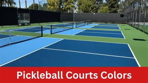 Outstanding Pickleball Court Colors- 6 Factors To Keep In Mind 2024 ...