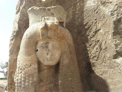 Extremely Rare Alabaster Statue of Queen Tiye Found in Egyptian Funerary Temple | Ancient Origins