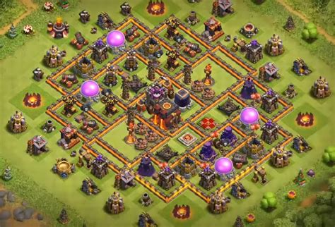 20+ Best TH10 Base Designs | War, Farming and Trophy Layouts