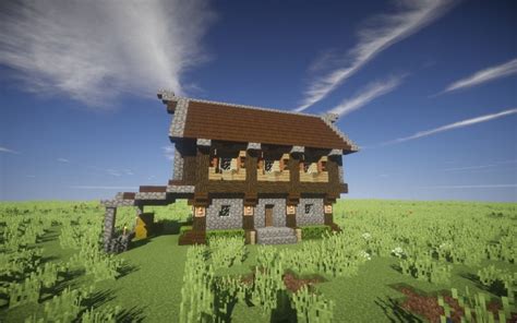 Medieval House Minecraft Schematic