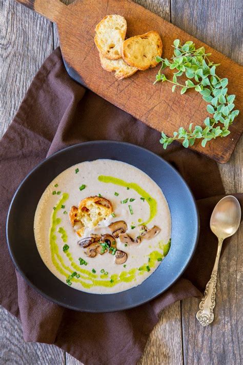 Hearty Mushroom Bisque | Recipe | Mushroom bisque, Healthy soup recipes ...