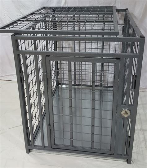 Heavy Duty Dog Crate - Collapsible - Indestructible - Steel