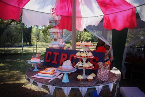 DIY Carnival Party Big Top Tent - Southern Revivals