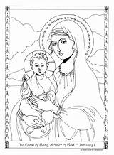 Coloring Saint St Pages Catholic Christopher Peter Saints Color Jesus  sketch template