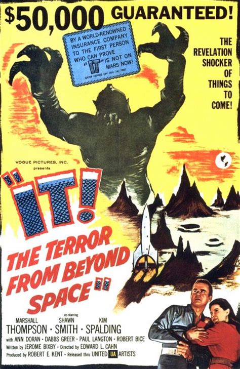 Roman's Movie Reviews and Musings: It! The Terror From Beyond Space (1958)