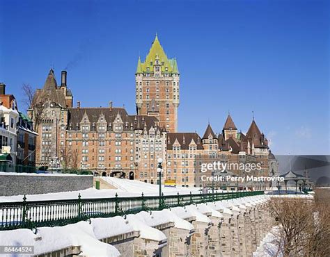 113 Fairmont Le Chateau Frontenac Winter Stock Photos, High-Res ...