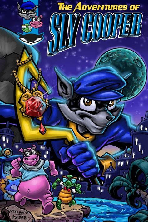 Sly Cooper comics #1 cover | Sly, Comic books, Comics